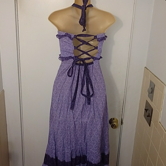 ❎SOLD❎ Handmade OOAK Hippie Prarie Dress - Picture 4 of 8